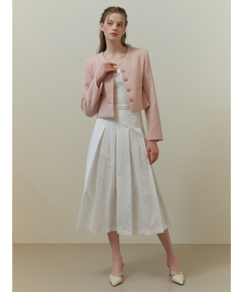 RE_L(リエル)の「Chou pleats skirt (white)(スカート・レディース・その他・MEDIUM)」の3枚目の写真
