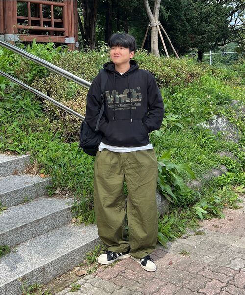 VENHIT(ベンヒット)の「MRT カモアプリケフードパーカー(パーカー・レディース・ブラック・LARGE/X-LARGE/2XL/MEDIUM)」の7枚目の写真