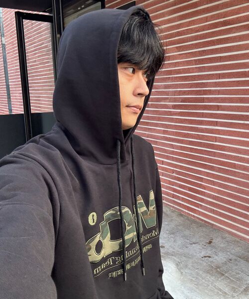 VENHIT(ベンヒット)の「MRT カモアプリケフードパーカー(パーカー・レディース・ブラック・LARGE/X-LARGE/2XL/MEDIUM)」の9枚目の写真