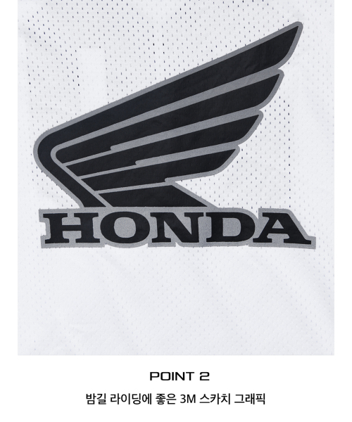 PHYPS MOTORCYCLE(フィップスモーターサイクル)の「Original Wing logo Mesh T-shirt White(Tシャツ/カットソー・レディース・その他・SMALL/MEDIUM/LARGE/X-LARGE)」の7枚目の写真