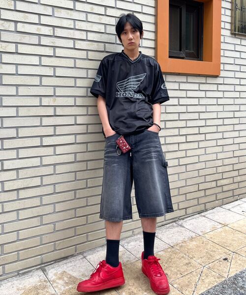 PHYPS MOTORCYCLE(フィップスモーターサイクル)の「Original Wing logo Mesh T-shirt White(Tシャツ/カットソー・レディース・その他・SMALL/MEDIUM/LARGE/X-LARGE)」の11枚目の写真