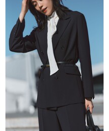 Demi-Luxe BEAMS | 【セレモニー・フォーマル】ソフト ボクシー ジャケット＊(テーラードジャケット)