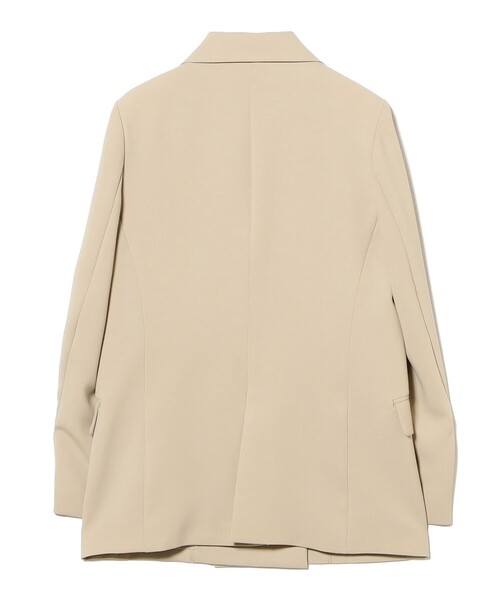 Demi-Luxe BEAMS（デミルクス ビームス）の「【セレモニー・フォーマル】ソフト ボクシー ジャケット＊（テーラードジャケット・レディース・ベージュ/ネイビー・36/38）」の14枚目の写真