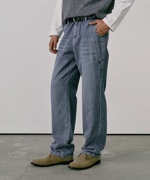 AREUBAN（アルバン）の「Structured Denim Pants_Blue Grey（デニムパンツ・メンズ）」
