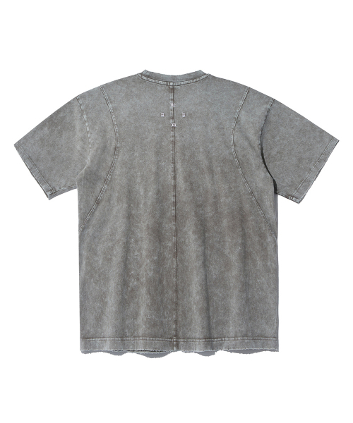 WANGGWAN(ワングァン)の「エッチドクロスウォッシングTシャツ(グレー)(Tシャツ/カットソー・メンズ・その他・LARGE/MEDIUM/SMALL)」の7枚目の写真
