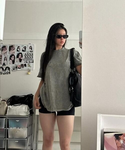 WANGGWAN(ワングァン)の「エッチドクロスウォッシングTシャツ(グレー)(Tシャツ/カットソー・メンズ・その他・LARGE/MEDIUM/SMALL)」の16枚目の写真