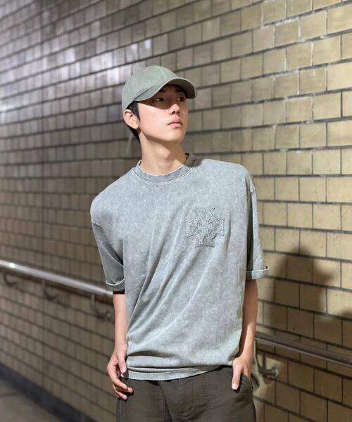 WANGGWAN(ワングァン)の「エッチドクロスウォッシングTシャツ(グレー)(Tシャツ/カットソー・メンズ・その他・LARGE/MEDIUM/SMALL)」の20枚目の写真