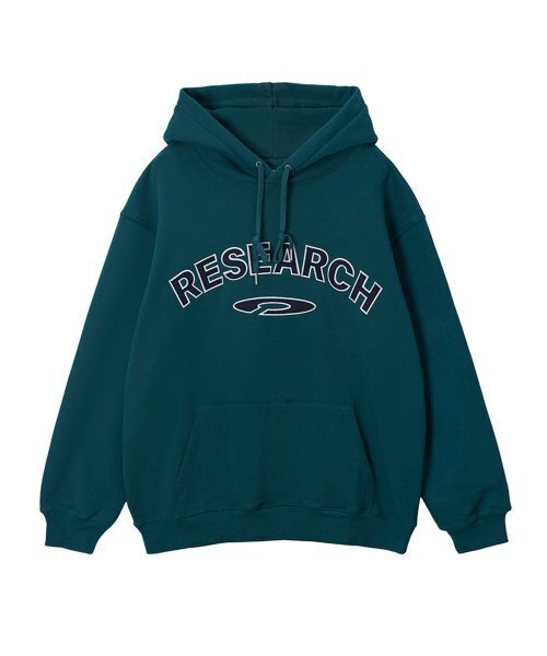 FDR(エフディーアール)の「Felt Double Applique Hood_Green(パーカー・メンズ・その他・LARGE/MEDIUM/SMALL)」の1枚目の写真