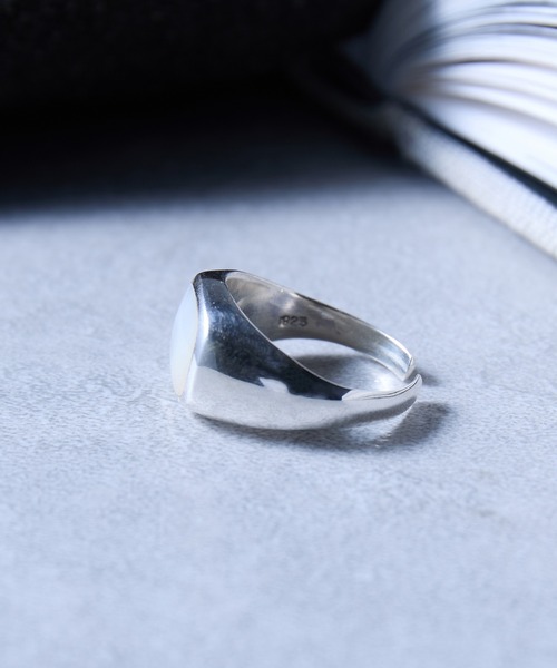 MAISON CLUB(メゾンクラブ)の「【MAISON CLUB】KAY RING Type-Oval Free Size/フリーサイズ/シルバ-925/Silver925 KUN(リング・メンズ・ブラック/ホワイト・FREE)」の16枚目の写真
