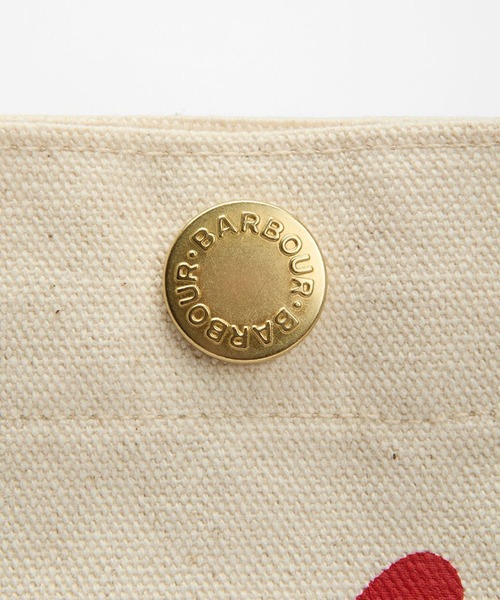 Barbour（バブアー）の「【Barbour】barbour script tote bag（トートバッグ・メンズ・レッド・FREE）」の7枚目の写真