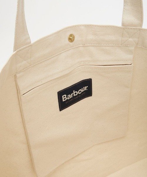 Barbour（バブアー）の「【Barbour】barbour script tote bag（トートバッグ・メンズ・レッド・FREE）」の8枚目の写真