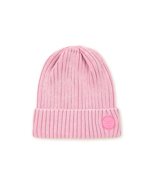 AAPE BY A BATHING APE（エーエイプバイアベイシングエイプ）の「AAPE NOW KNIT CAP（ニットキャップ/ビーニー・メンズ・ブラック系その他5/イエロー系その他/ピンク/ダークブラウン・FREE）」の4枚目の写真