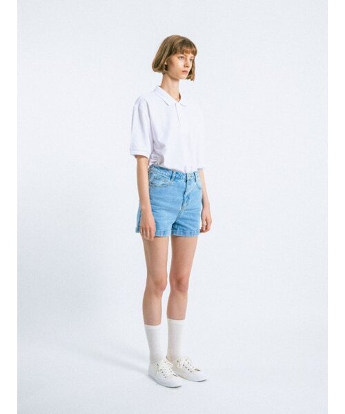 ROYAL CLUB HOLIDAY(ロイヤルクラブホリデー)の「RCH エンブレム ピケ カラー 半袖Tシャツ ホワイト(ポロシャツ・レディース・ホワイト・SMALL/MEDIUM/LARGE)」の9枚目の写真