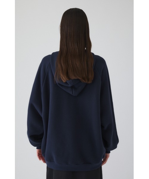 RIM.ARK（リムアーク）の「Big hoodie sweat tops ビッグフーディースウェットトップス（スウェット・レディース・ネイビー/キナリ/グレー・FREE）」の20枚目の写真