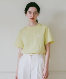 Signature Logo Half-Sleeve T-shirt lime
