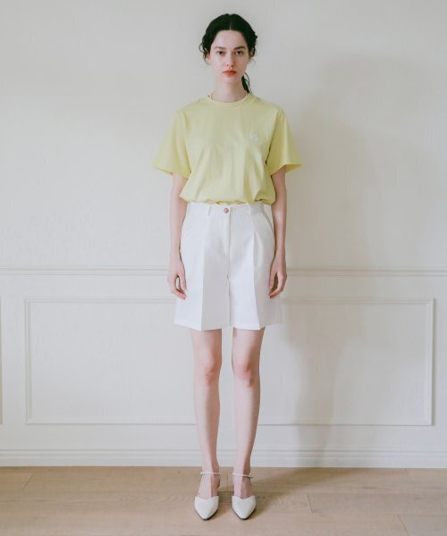 LOSSYROW(ロッシロー)の「Signature Logo Half-Sleeve T-shirt lime(Tシャツ/カットソー・レディース・その他・FREE)」の2枚目の写真