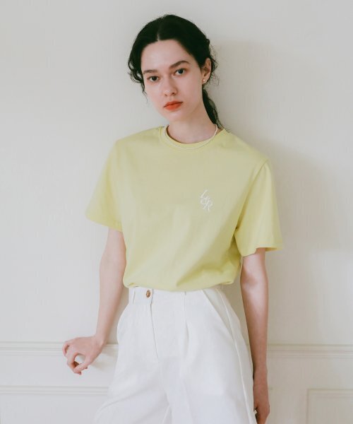 LOSSYROW(ロッシロー)の「Signature Logo Half-Sleeve T-shirt lime(Tシャツ/カットソー・レディース・その他・FREE)」の3枚目の写真