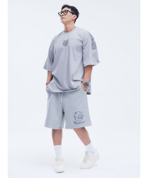 REMOVERSTUDIO（リムーバースタジオ）の「ビガーオーバーサイズTシャツ[グレー]（Tシャツ/カットソー・メンズ・その他・LARGE/X-LARGE/XX-LARGE/XXX-LARGE/XXXX-LARGE）」の3枚目の写真