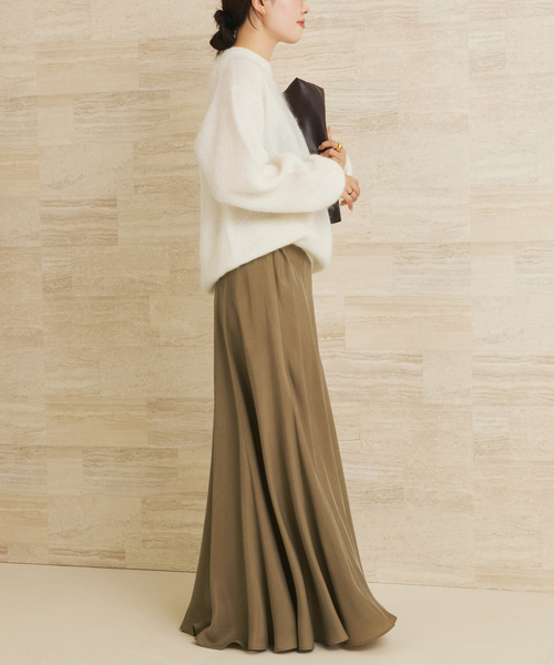 plage(プラージュ)の「able kid mohea aze プルオーバー(ニット/セーター・レディース・ライトグリーン/ホワイト/ベージュ・FREE)」の21枚目の写真