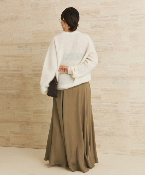 plage(プラージュ)の「able kid mohea aze プルオーバー(ニット/セーター・レディース・ライトグリーン/ホワイト/ベージュ・FREE)」の20枚目の写真