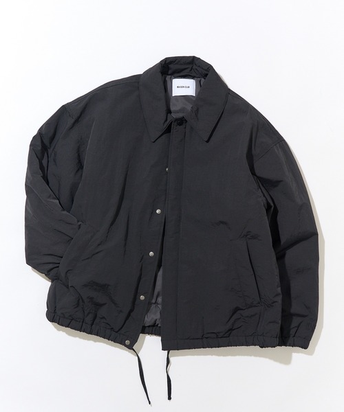 MAISON CLUB(メゾンクラブ)の「【MAISON CLUB】BalCollar Padding Blouson / バルカラー中綿ブルゾン KKP(ブルゾン・メンズ・ベージュ/ブラック/グレー・L/M)」の11枚目の写真