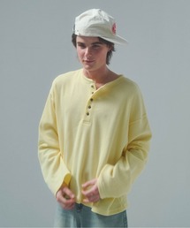 Elanque | waffle henly neck / ワッフルヘンリーネック(Tシャツ/カットソー)