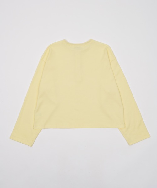 Elanque（エランク）の「waffle henly neck / ワッフルヘンリーネック（Tシャツ/カットソー・メンズ・グレー/ブラック/イエロー・MEDIUM/LARGE）」の20枚目の写真
