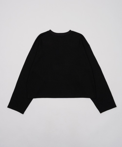 Elanque（エランク）の「waffle henly neck / ワッフルヘンリーネック（Tシャツ/カットソー・メンズ・グレー/ブラック/イエロー・MEDIUM/LARGE）」の14枚目の写真