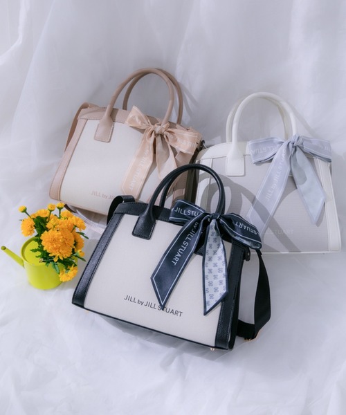 バイカラーコンビトート小（トートバッグ）｜JILL by JILL STUART