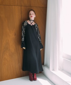 スーツ・フォーマル・ドレス sahara Mesh Sleeve Dress スーツ・フォーマル・ドレス sahara Mesh Sleeve Dress スーツ