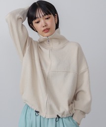 ニットライトジップアウター