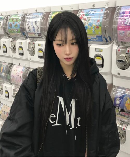 MUCENT(ムセント)の「ビッグロゴフードパーカー 男女共用 (2カラー)(パーカー・レディース・ブラック/グレー・FREE/1)」の11枚目の写真