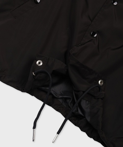 ALAND（エーランド）の「【UNISEX】ALAND／コーチジャケット（ブルゾン・レディース・ブラック/ブルー・LARGE/MEDIUM）」の15枚目の写真