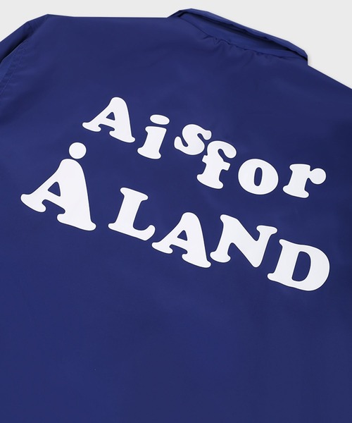 ALAND（エーランド）の「【UNISEX】ALAND／コーチジャケット（ブルゾン・レディース・ブラック/ブルー・LARGE/MEDIUM）」の22枚目の写真