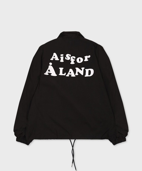 ALAND（エーランド）の「【UNISEX】ALAND／コーチジャケット（ブルゾン・レディース・ブラック/ブルー・LARGE/MEDIUM）」の12枚目の写真