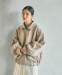 LEPSIM | フェイクスエードユルブルゾン　636607(ブルゾン)