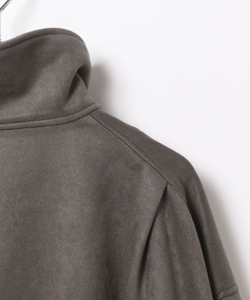 LEPSIM（レプシィム）の「フェイクスエードユルブルゾン　636607（ブルゾン・レディース・チャコールグレー/ライトベージュ/ブラック・FREE）」の11枚目の写真