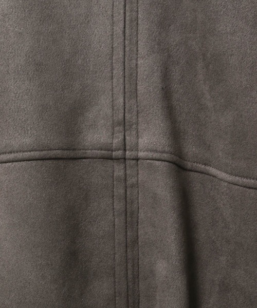 LEPSIM（レプシィム）の「フェイクスエードユルブルゾン　636607（ブルゾン・レディース・チャコールグレー/ライトベージュ/ブラック・FREE）」の14枚目の写真
