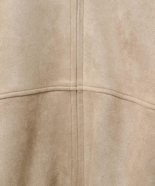 LEPSIM（レプシィム）の「フェイクスエードユルブルゾン　636607（ブルゾン・レディース・チャコールグレー/ライトベージュ/ブラック・FREE）」の15枚目の写真
