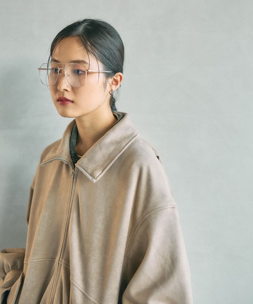 フェイクスエードユルブルゾン 636607（ブルゾン）｜LEPSIM