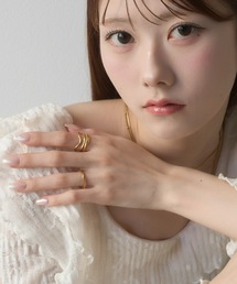 Ms.yuu by Nothing And Others（ミスユーバイナッシングアンドアザーズ）の「【AKB48 千葉恵里さん着用】Ms.yuu by Nothing And Others/マルチラインリング（リング）」