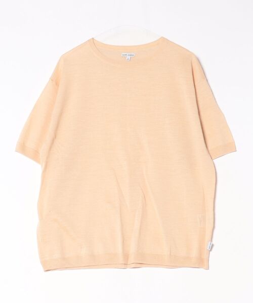 BANKS(バンクス)の「DESIGN TEE /BANKS JOURNAL(バンクスジャーナル)無地半袖デザインT-シャツ(Tシャツ/カットソー・メンズ・ブラック/ベージュ・LARGE/MEDIUM/X-LARGE)」の2枚目の写真