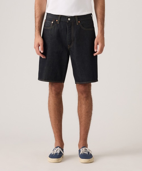 セール】Levi's/リーバイス 468(TM) ルーズ ショーツ ダークインディゴ