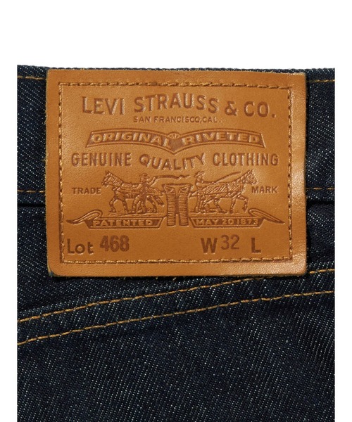 Levi's(リーバイス)の「Levi's/リーバイス 468(TM) ルーズ ショーツ ダークインディゴ リンス(デニムパンツ・メンズ・ダークインディゴブルー・36inch/34inch/32inch/30inch/28inch)」の13枚目の写真