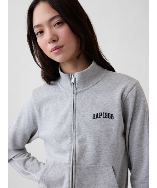 セール】フレンチテリー GAP1969ロゴ トラックジャケット（スウェット