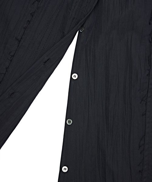 YOUTH(ユース)の「Side-Slit Shirt Dress - Black(ワンピース・レディース・その他・S/M)」の12枚目の写真