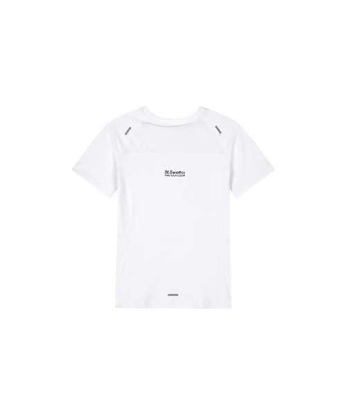 Bb' BENETTON(ビーフラットベネトン)の「ビビランニングトップ(ホワイト)(Tシャツ/カットソー・レディース・その他・S/M)」の2枚目の写真