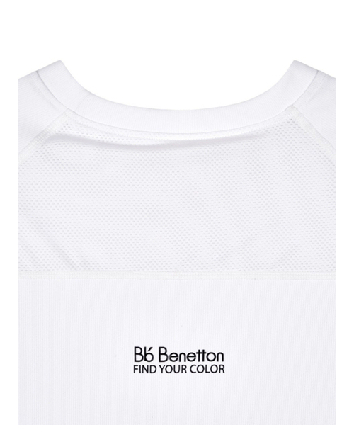 Bb' BENETTON(ビーフラットベネトン)の「ビビランニングトップ(ホワイト)(Tシャツ/カットソー・レディース・その他・S/M)」の3枚目の写真