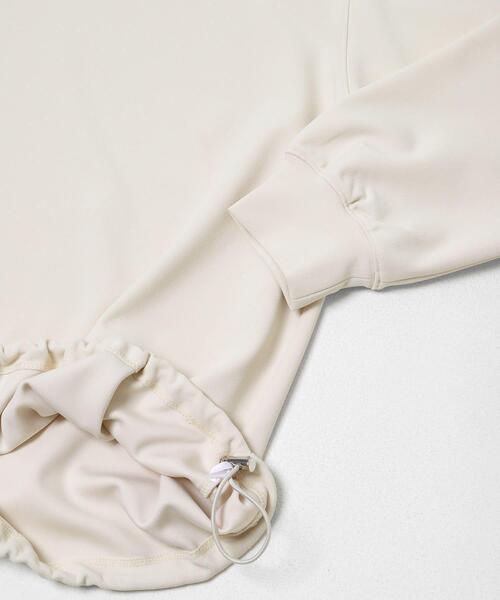 URBAN RESEARCH Sonny Label(アーバンリサーチサニーレーベル)の「カットジョーゼットドロストプルオーバー(Tシャツ/カットソー・レディース・グレー系その他/ブラック/オフホワイト・FREE)」の21枚目の写真