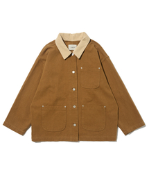 ROIDESROIS（ロワデロワ）の「ニューポケットバイオハーフジャケット（ブラウン）（デニムジャケット）」
